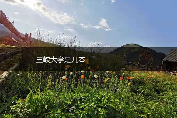 三峡大学是几本