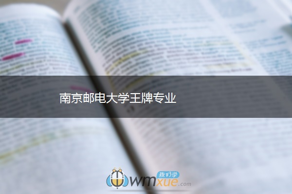南京邮电大学王牌专业