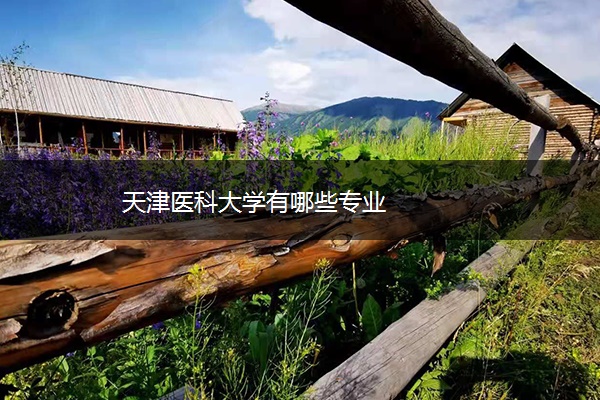 天津医科大学有哪些专业