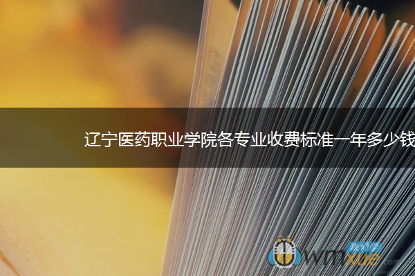 辽宁医药职业学院各专业收费标准一年多少钱